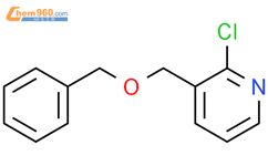 2-氯-3-苄氧基甲基吡啶结构式图片|108082-72-0结构式图片