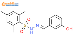 Benzenesulfonic acid, 2,4,6-trimethyl-, (2E)-2-[(3-hydroxyphenyl)methylene]hydrazide结构式图片|1081835-68-8结构式图片
