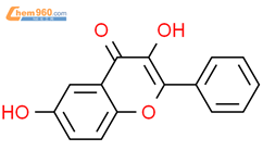 3,6-二羟基黄酮结构式图片|108238-41-1结构式图片
