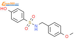 4-hydroxy-N-[(4-methoxyphenyl)methyl]benzene-1-sulfonamide结构式图片|1082505-96-1结构式图片