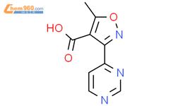 5-Methyl-3-Pyrimidin-4-Yl-Isoxazole-4-Carboxylic Acid结构式图片|1083424-22-9结构式图片