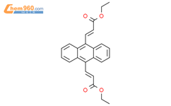 (2E,2'E)-3,3'-(蒽-9,10-二基)二丙烯酸二乙酯结构式图片|108366-06-9结构式图片