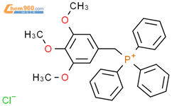 Triphenyl-[(3,4,5-trimethoxyphenyl)-methyl]-phosphonium chloride结构式图片|108683-61-0结构式图片