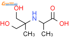 DL-Alanine, N-[2-hydroxy-1-(hydroxymethyl)-1-methylethyl]-结构式图片|108743-09-5结构式图片