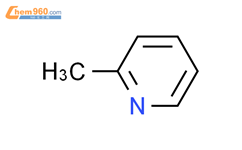 2-甲基吡啶结构式图片|109-06-8结构式图片