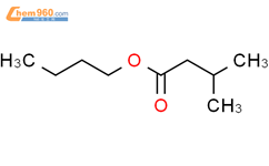 异戊酸丁酯结构式图片|109-19-3结构式图片