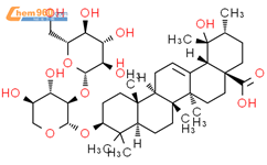 冬青皂苷B1结构式图片|109008-27-7结构式图片