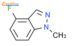 4-氟-1-甲基-1H-吲唑结构式图片|1092961-07-3结构式图片
