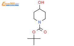 N-Boc-4-羟基哌啶结构式图片|109384-19-2结构式图片