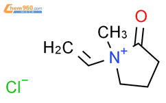 Pyrrolidinium, 1-ethenyl-1-methyl-2-oxo-, chloride结构式图片|109422-85-7结构式图片
