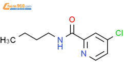 N-butyl-4-chloropyridine-2-carboxamide结构式图片|1094306-27-0结构式图片