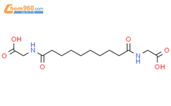 Glycine,N,N'-(1,10-dioxo-1,10-decanediyl)bis-结构式图片|109477-56-7结构式图片