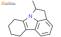 Pyrrolo[3,2,1-jk]carbazole, 4,5,7,8,9,10-hexahydro-5-methyl-结构式图片|109511-95-7结构式图片