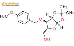呋喃[2,3-d]-1,3-二氧基-α-D-核糖呋喃衍生物结构式图片|109536-52-9结构式图片