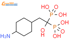 Phosphonic acid, [2-(4-aminocyclohexyl)-1-hydroxyethylidene]bis-结构式图片|109572-25-0结构式图片