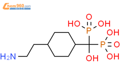 Phosphonic acid, [[4-(2-aminoethyl)cyclohexyl]hydroxymethylene]bis-结构式图片|109572-35-2结构式图片