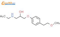 C-Desmethyl Metoprolol结构式图片|109632-08-8结构式图片