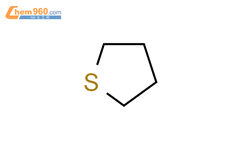 四氢噻吩结构式图片|110-01-0结构式图片