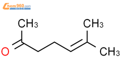 甲基庚烯酮结构式图片|110-93-0结构式图片