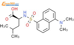 丹磺酰-L-亮氨酸结构式图片|1100-22-7结构式图片