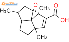 Cyclopenta[c]pentalene-2-carboxylicacid, 1,3a,4,5,5a,6,7,8-octahydro-1,3a,6-trimethyl-8-oxo-, (1S,3aS,5aS,6R,8aS)-结构式图片|110043-85-1结构式图片