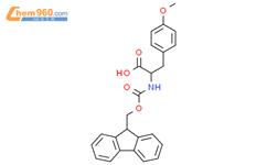 2-({(9H-fluoren-9-yl)methoxycarbonyl}amino)-3-(4-methoxyphenyl)propanoic acid结构式图片|1105045-82-6结构式图片