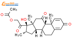 16-甲基泼尼松醋酸酯结构式图片|1106-03-2结构式图片