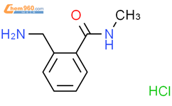 2-​（氨基甲基）​-​N-​甲基-​苯甲酰胺 盐酸盐结构式图片|1107602-90-3结构式图片
