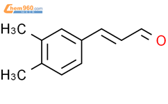 2-Propenal, 3-(3,4-dimethylphenyl)-结构式图片|110917-91-4结构式图片