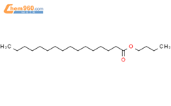 棕榈酸正丁酯结构式图片|111-06-8结构式图片