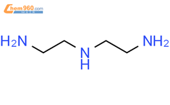 二乙烯三胺结构式图片|111-40-0结构式图片