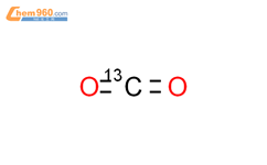二氧化碳-13C结构式图片|1111-72-4结构式图片