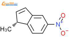 1H-Indene, 1-methyl-5-nitro-, (R)-结构式图片|111466-83-2结构式图片