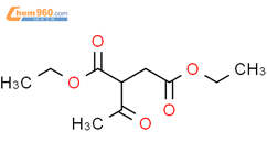 乙酰琥珀酸二乙酯结构式图片|1115-30-6结构式图片