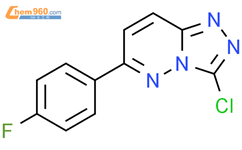 3-氯-6-(4-氟苯基)-[1,2,4]三唑并[4,3-b]哒嗪,3-Chloro-6-(4-fluorophenyl)-[1,2,4 ...