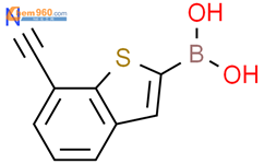 7-氰基苯并[B]噻吩-2-基硼酸结构式图片|1119899-37-4结构式图片