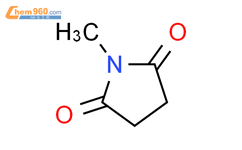 N-甲基丁二酰胺结构式图片|1121-07-9结构式图片
