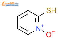 2-巯基吡啶-N-氧化物结构式图片|1121-31-9结构式图片