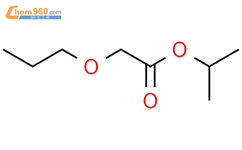 Isopropyl 2-propoxyacetate结构式图片|1121583-62-7结构式图片