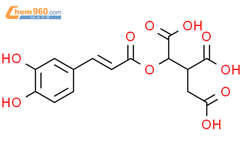 1-[[3-(3,4-dihydroxy-phenyl)-1-oxo-2-propenyl]oxy]-1,2,3-propanetricarboxylic acid结构式图片|112242-43-0结构式图片