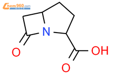 1-氮杂双环[3.2.0]庚烷-2-羧酸，7-氧代-（2R，5R）-结构式图片|112283-40-6结构式图片