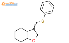 3-(phenylsulfanylmethylidene)-3a,4,5,6,7,7a-hexahydro-1-benzofuran