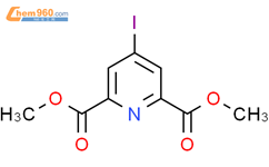 Dimethyl 4-iodopyridine-2,6-dicarboxylate结构式图片|112776-84-8结构式图片