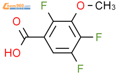 2,4,5-三氟-3-甲氧基苯甲酸结构式图片|112811-65-1结构式图片