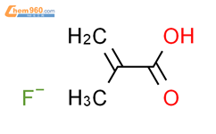 2-Propenoic acid, 2-methyl-, compd. with fluoride (1:1)结构式图片|112969-00-3结构式图片