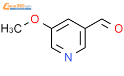 5-甲氧基-3-吡啶甲醛结构式图片|113118-83-5结构式图片