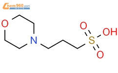 3-(N-吗啉)丙磺酸结构式图片|1132-61-2结构式图片