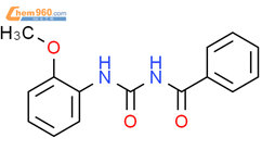 Benzamide, N-[[(2-methoxyphenyl)amino]carbonyl]-结构式图片|113260-69-8结构式图片