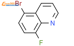 5-溴-8-氟喹啉结构式图片|1133115-78-2结构式图片