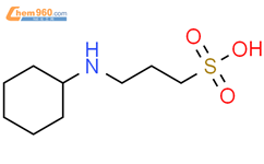 3-环己氨基丙烷磺酸 [生物研究用Good's缓冲液中的成分]结构式图片|1135-40-6结构式图片